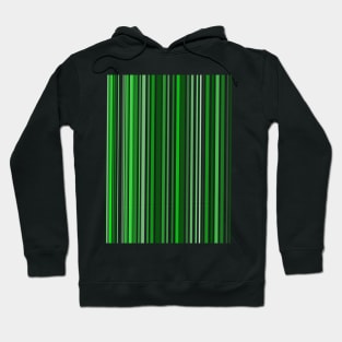 Green Barcode Hoodie